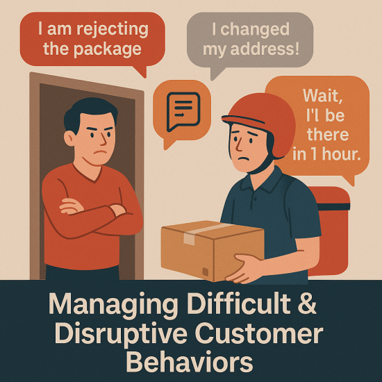 Procedure for Managing Difficult & Disruptive Customer Behaviours