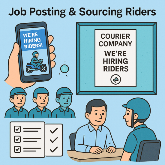 Hiring & Onboarding New Dispatch Riders