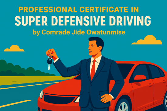 Professional Certificate Course in Super Defensive Driving Techniques